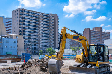 ショベル２（素材写真）